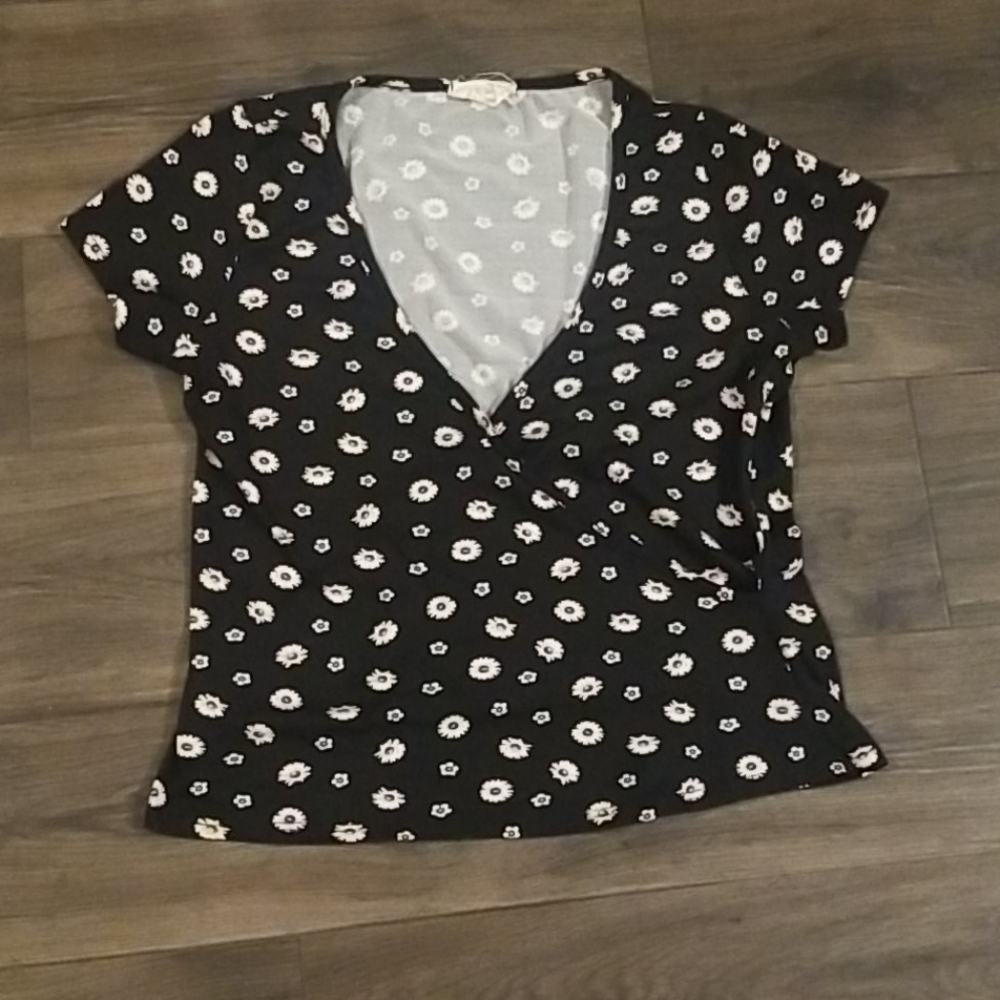 Floral crop top
